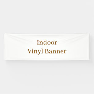 Indoor 2.5' x 8' Vinyl Banner