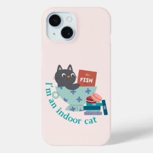  Indoor Cat iPhone 15 Case