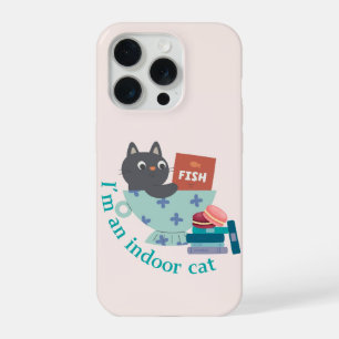 Indoor Cat iPhone 15 Pro Case