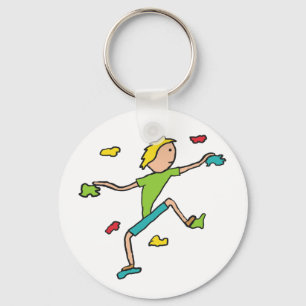 Indoor Climbing Keychain