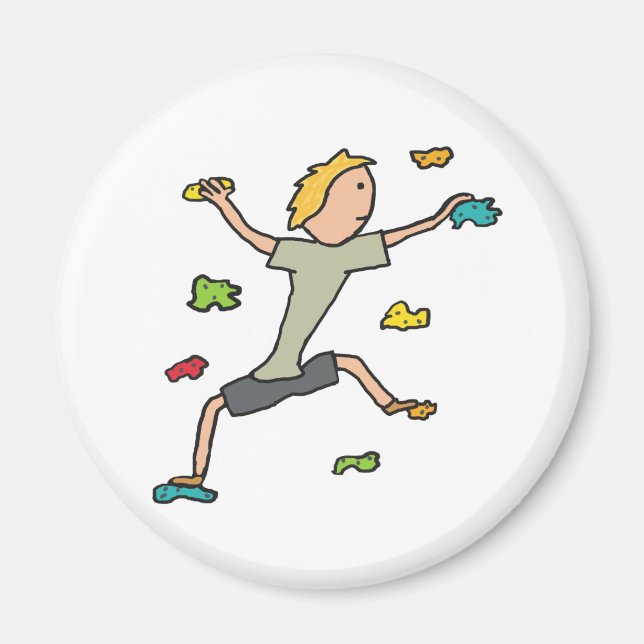 Indoor Climbing Magnet (Front)