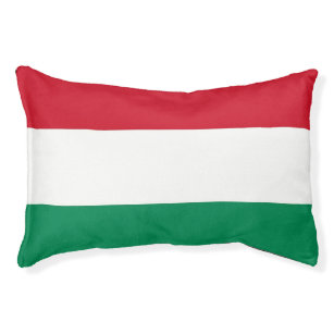 Indoor Dog Bed With flag of Hungary