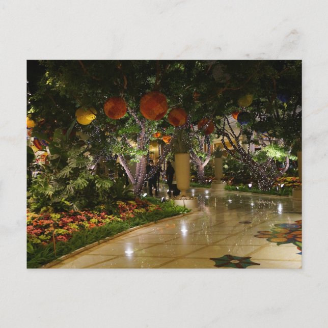 Indoor Garden Wynn Atrium Las Vegas Carte postale (Devant)