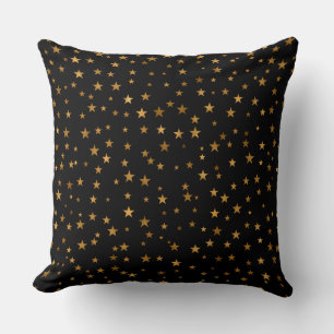 Indoor Golden Stars Pillow