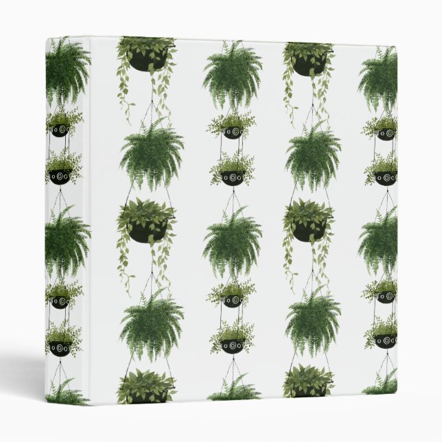 Indoor Oasis | Hanging Baskets Binder (Front/Spine)