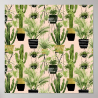 Indoor Oasis | Plant Lineup Pattern