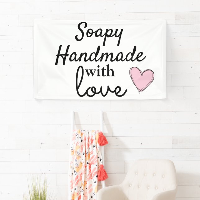 Indoor or Outdoor Banner - Made With Love (Insitu)