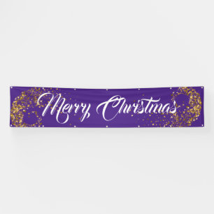 Indoor Outdoor Custom Banner-Merry Christmas  Banner