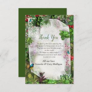 Indoor, Outdoor Nature in Bloom RSVP Card