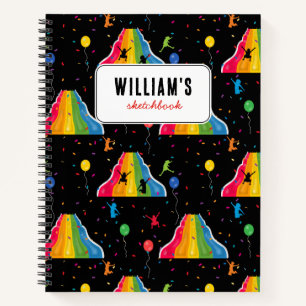 Indoor Slide Park Kids Playground  Notebook
