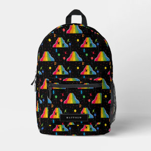 Indoor Slide Park Kids Playground  Printed Backpack