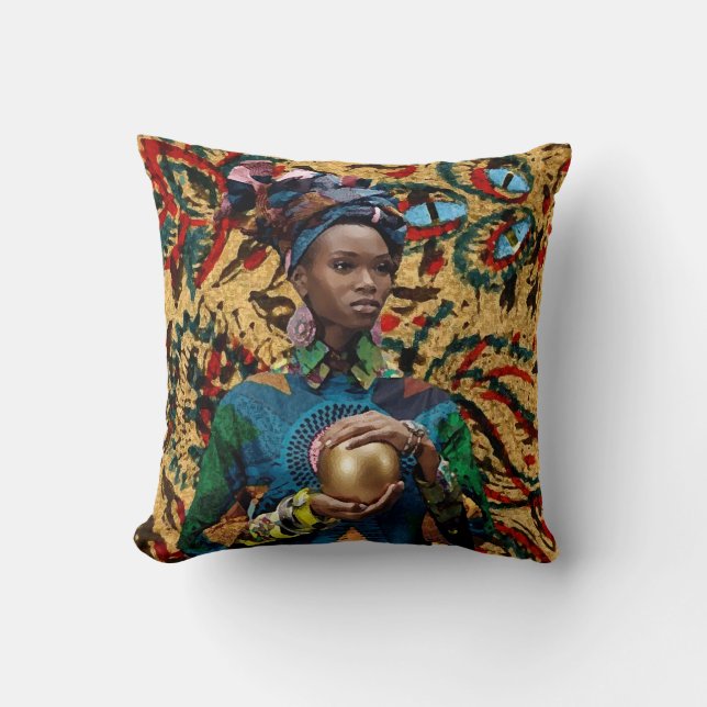 Indoors or Outdoors Throw Pillow (Front)