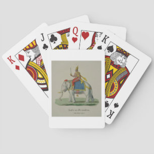Indra, engraved by Marlet et Cie (colour litho) Playing Cards