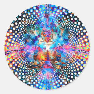 Indra's Net Classic Round Sticker