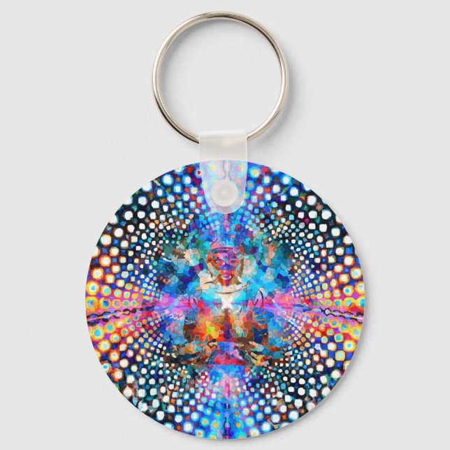 Indra's Net Keychain (Front)