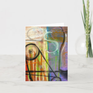 Industrial Alchemy Machine note card by Brad Hines