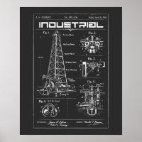 Industrial Blueprint: Oil Rig Mechanics