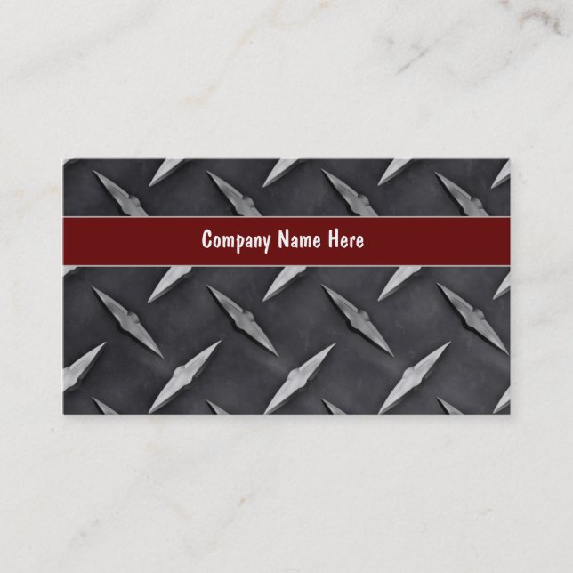 Industrial Business Cards (Front)