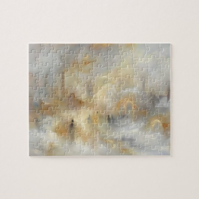 Industrial Cityscape | Romantic Impressionism Jigsaw Puzzle (Horizontal)