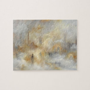 Industrial Cityscape Romantic Style Jigsaw Puzzle