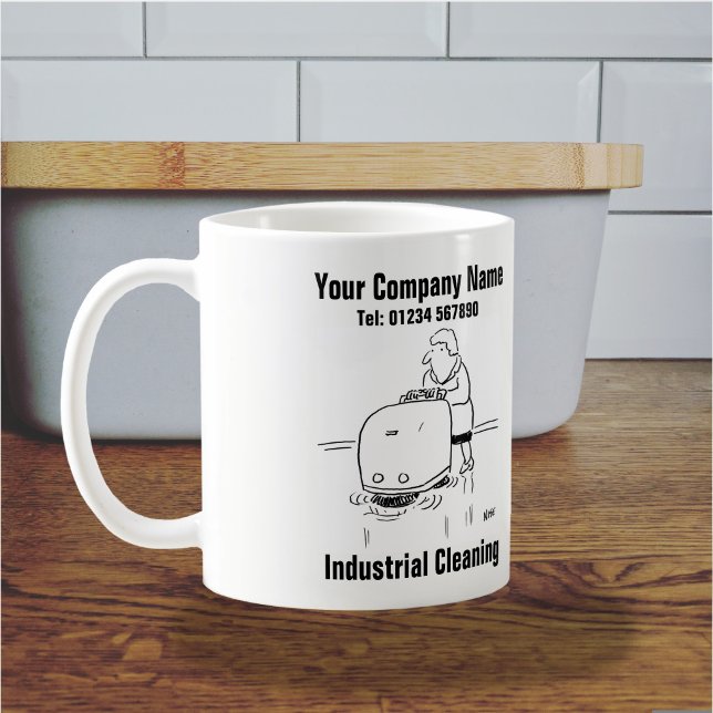 Industrial Cleaning Coffee Mug (Cleaning Company Mug)