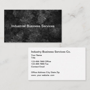 Industrial Commercial Business Cards