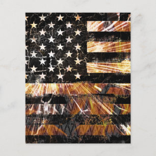 Industrial Construction Flag Sparks Flyer