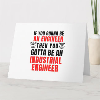 INDUSTRIAL ENGINEER CARD