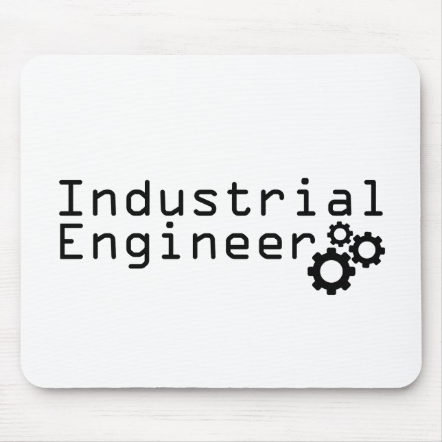 Industrial Engineering Funny Engineer Mouse Pad (Front)