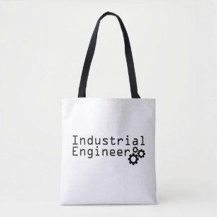 Industrial Engineering Funny Engineer Tote Bag
