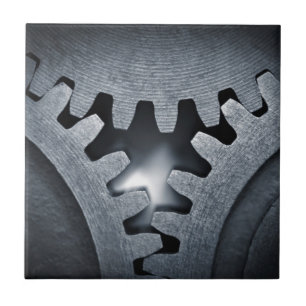 Industrial Gears Mechanical Ceramic Tile