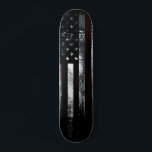 Industrial Grunge American Flag Skateboard<br><div class="desc">SHRED HARD FOR LIFE, LIBERTY, AND THE PURSUIT OF AGRO SICK TRICKS with this Industrial, Grunge American Flag Deck!</div>