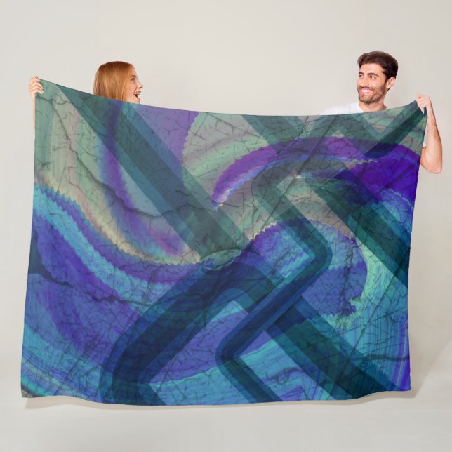 Industrial Landscape Abstract Blanket (In Situ)