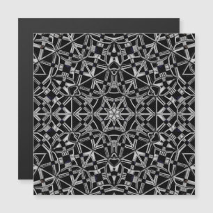Industrial Mandala Magnetic Card