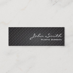 Industrial Metal Plastic Surgeon Business Card