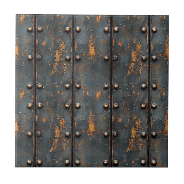 Industrial Metal Rustic  Tile (Front)