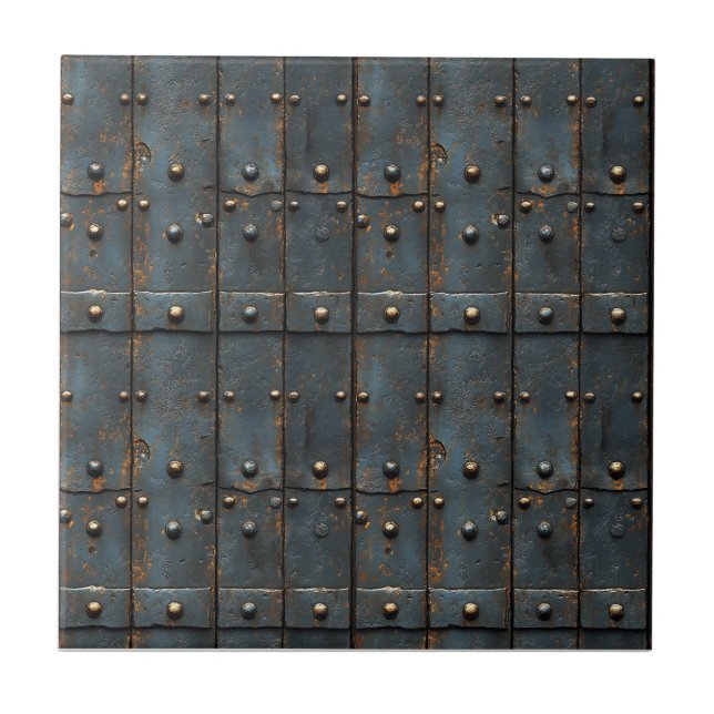 Industrial Metal Rustic  Tile (Front)