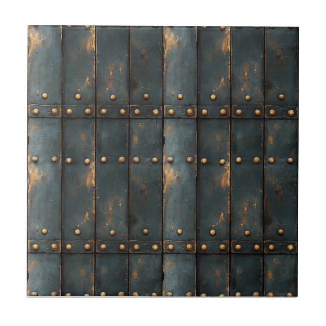 Industrial Metal Rustic  Tile (Front)