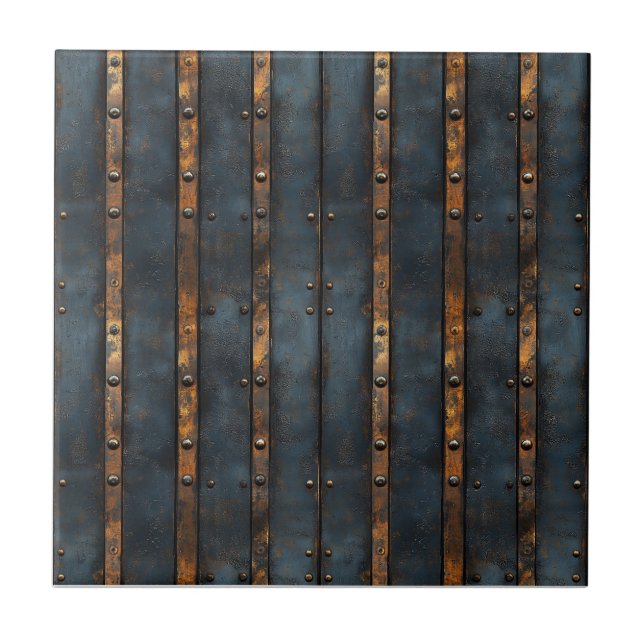 Industrial Metal Rustic  Tile (Front)