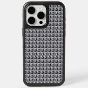 Industrial Metallic Rivets Polka Dots Style iPhone 15 Pro Max Case