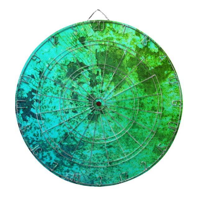 Industrial  Rustic Inspired Art Modern Trends Dartboard (Front)
