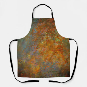 Industrial Rustic Rust Inspired Art Home Interior Apron