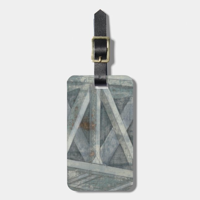 Industrial Structure | Bridge Luggage Tag (Front Vertical)