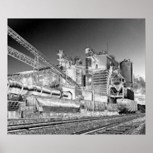 industrial tracks poster