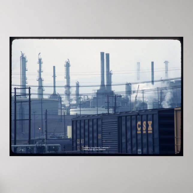Industry, Long Beach, California Poster (Front)