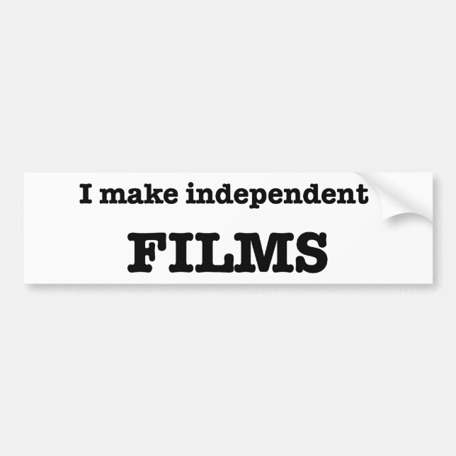 Indy Bumper Bumper Sticker (Front)