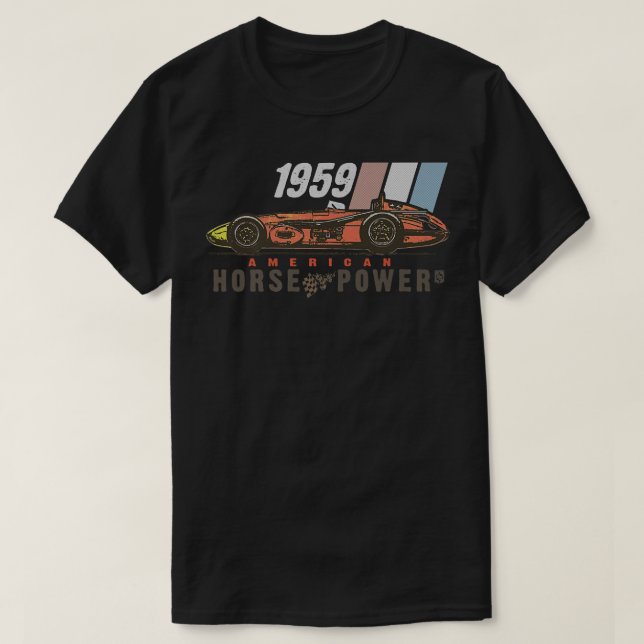 Indy Racing Vintage Heritage T  T-Shirt (Design Front)