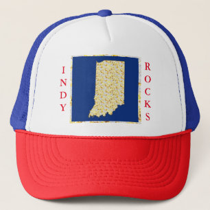 INDY ROCKS TRUCKER HAT