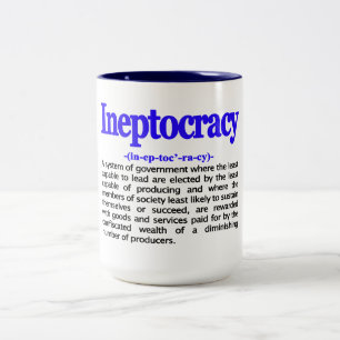 Ineptocracy Definition Mug