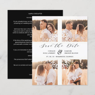 Inexpensive 4 Photos Collage Minimalist Branches